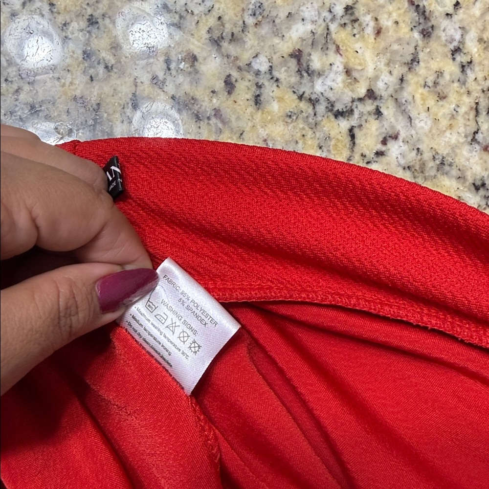 Urban Coco red skater aline skirt size M - Picture 5 of 5